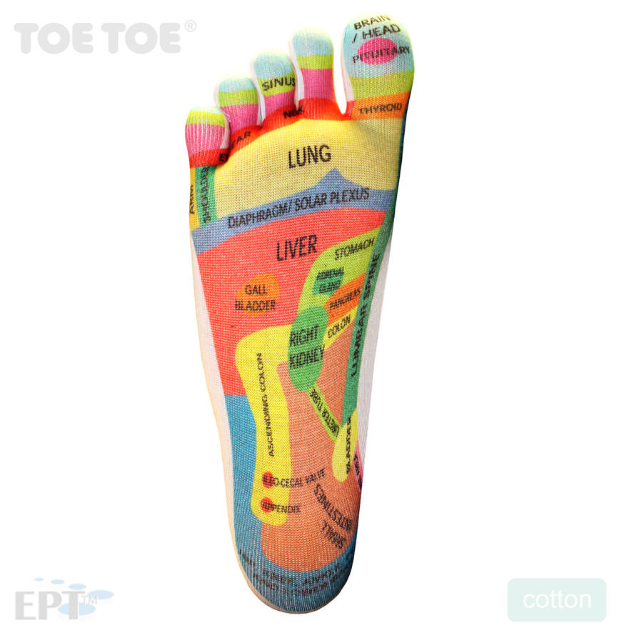 reflexology toe socks by toetoe | notonthehighstreet.com