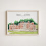 Wedding Venue Sketch Painting From Photo, thumbnail 1 of 12