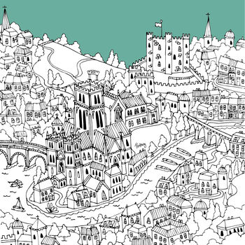 Personalised Durham Print, 2 of 9