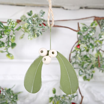 Mistletoe Christmas Tree Decoration, 2 of 4