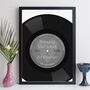 Personalised Wedding Print First Dance Song Gift, thumbnail 9 of 12