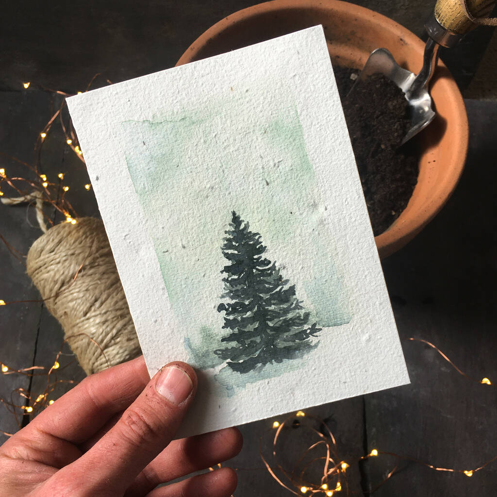 Winter Tree Plantable Seed Card, 1 of 8