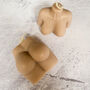 Handmade Nude Torso Soy Wax Candle, thumbnail 8 of 12