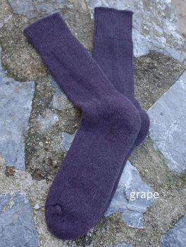 Alpaca Short Rib Socks, 2 of 12