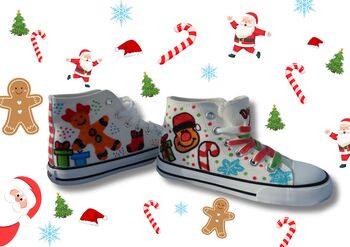 Doodle My Shoe, Customise Your Own Trainers! The UK 'S 1st Doodle And Wash Kids Shoes, 4 of 7