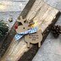 Personalised Baby's 1st Christmas 2023 Wooden Reindeer, thumbnail 12 of 12
