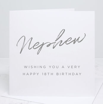 Personalised 18th Birthday Card, 2 of 5