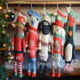 Army Leggy Christmas Stockings With Feathers And Shaun, thumbnail 5 of 5