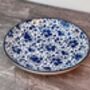 Blue And White Floral Design Bowl, thumbnail 3 of 6