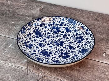 Blue And White Floral Design Bowl, 3 of 6