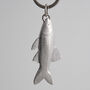 Fish Pewter Key Ring, thumbnail 1 of 3