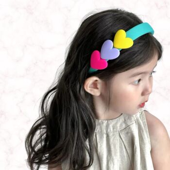 Decorative Heart Hairband For Adults And Children, 2 of 4