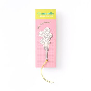 Herb Bookmark, Lavender, Chamomile Or Thyme In Steel, 3 of 5