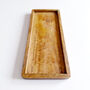 Rectangle Mango Wood Accessory Tray, thumbnail 5 of 6