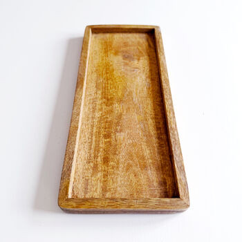 Rectangle Mango Wood Accessory Tray, 5 of 6