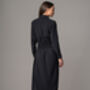 Romina Black Waist Defining Classic Shirt Dress, thumbnail 4 of 4