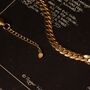 Collar Chain 18 K Gold Plated Necklace, thumbnail 6 of 7