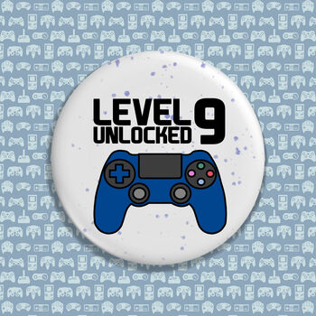 Personalised Gamer Birthday Badge, 3 of 5