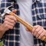 Personalised Engraved Mens Wooden Tool Hammer Set, thumbnail 3 of 3
