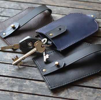Supple Leather Key Pouch Case, 2 of 6
