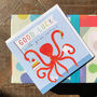 Octopus Good Luck Card, thumbnail 1 of 4