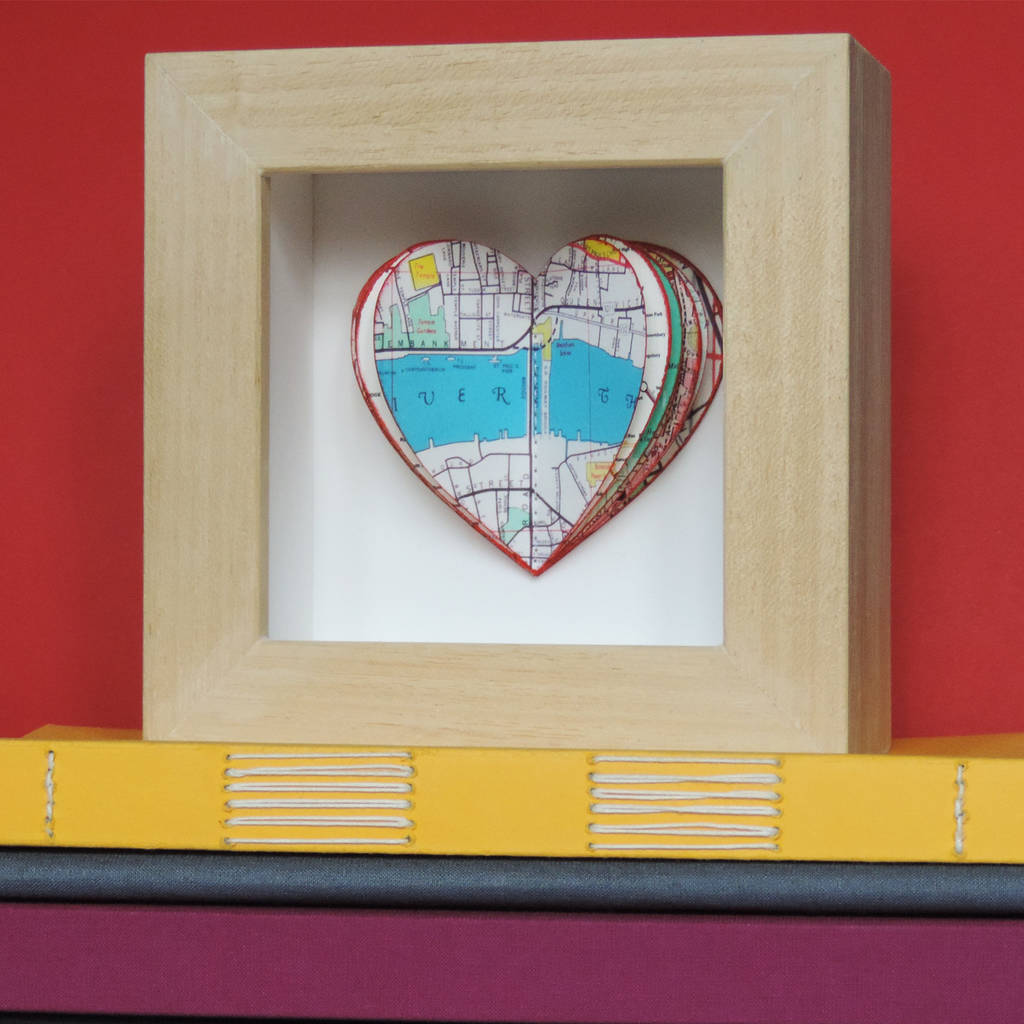 'Our Places' Loveheart Picture, 1 of 9