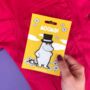 Moomin Moominpappa Sew On Patch, thumbnail 1 of 2