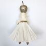 Golden Apple Girl Christmas Decoration, thumbnail 6 of 9