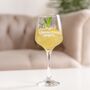 Personalised Engraved Glass, Custom Cocktail Glass Gift For Friends, thumbnail 1 of 10