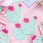 Cactus Party Paper Napkins: Pack Of 20, thumbnail 1 of 4