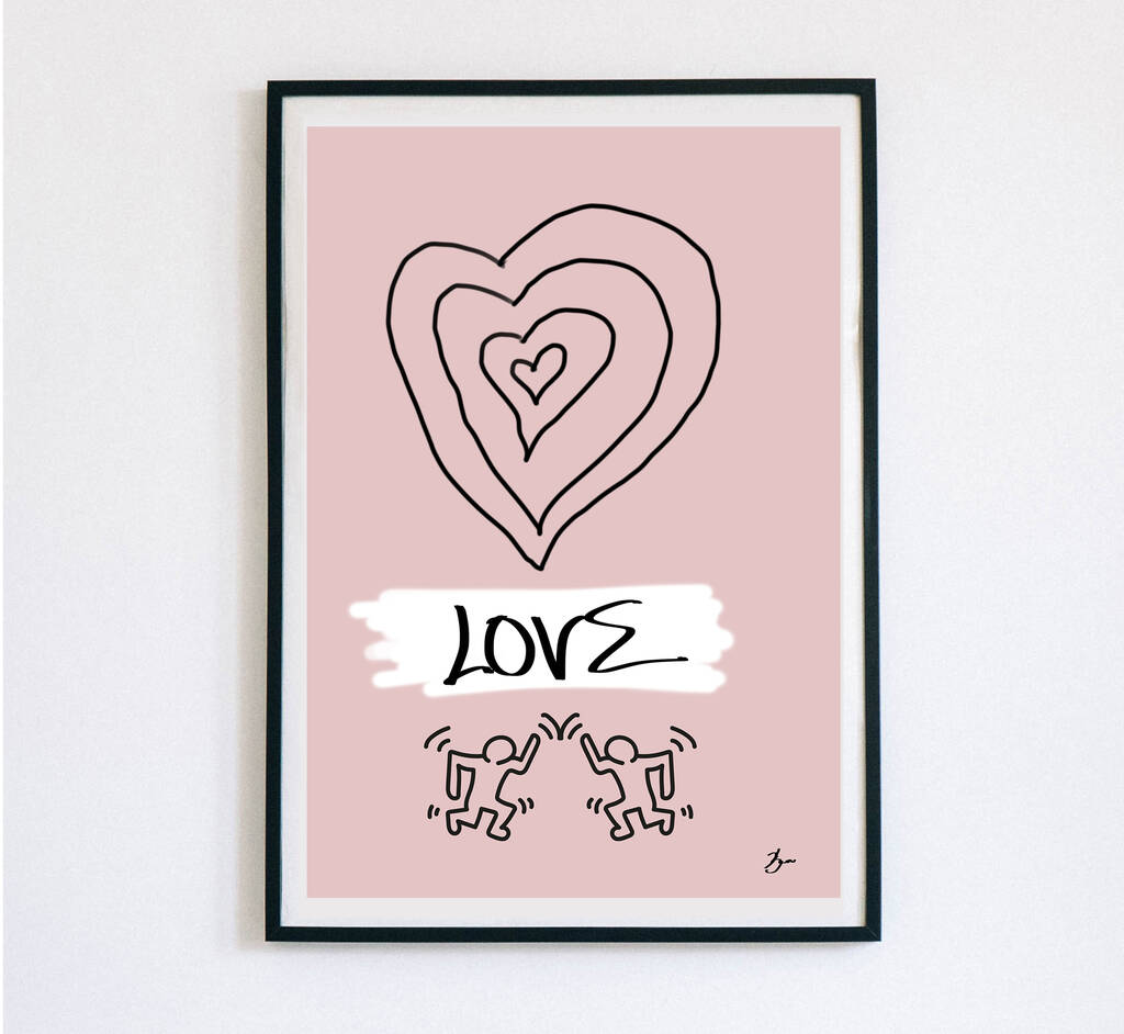 Love Poster By Mini Life Adventures