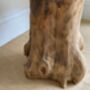 Handcrafted Small Side Teak Stool Table Natural Wood Root, thumbnail 6 of 6