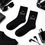 Funny Matching Dad And Kid Socks Set, thumbnail 2 of 7