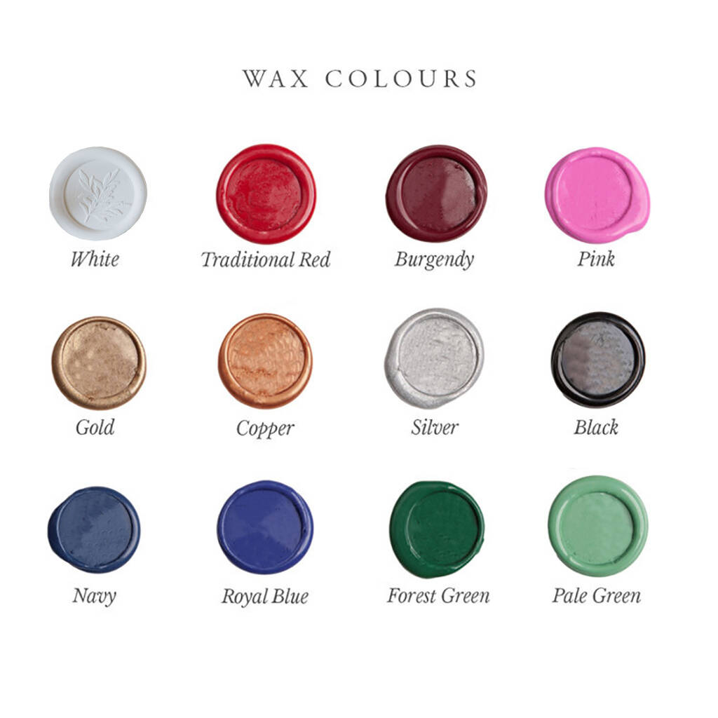 White Wax Seal By Lilac & White