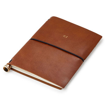 Personalised Leather Travel Journal, 7 of 11