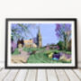 Clissold Park, Stoke Newington Illustration Art Print, thumbnail 1 of 2