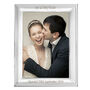 Personalised Silver Plated 5x7 Photo Frame, thumbnail 7 of 9