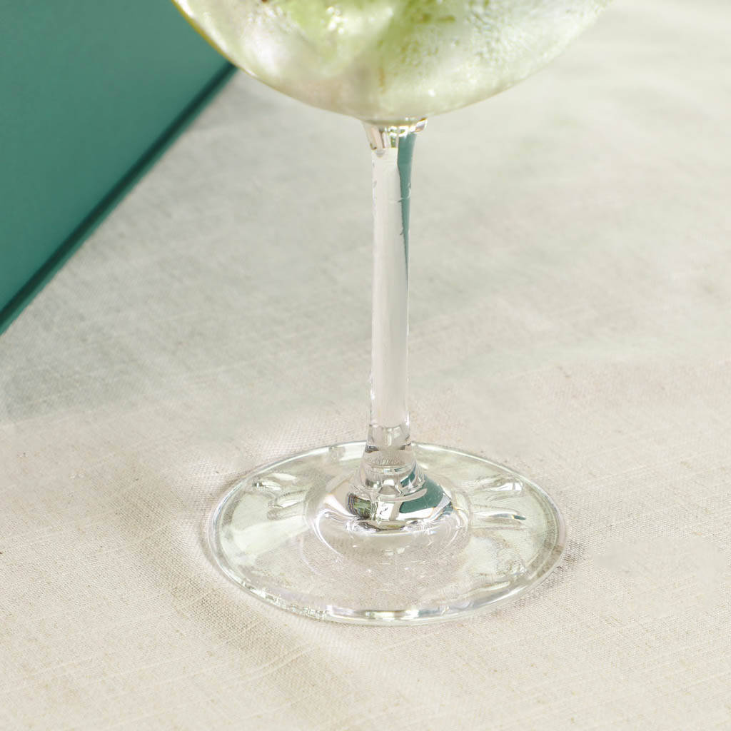 Personalised Milestone Birthday Gin Glasses For Him By Dibor