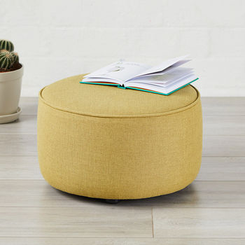 Camden Piped Drum Stool, 2 of 11
