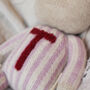 Personalised Initial Handmade Bunny, thumbnail 5 of 9