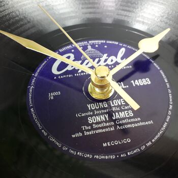 Record Clock Vinyl 10' Inch Music Lover, 8 of 8