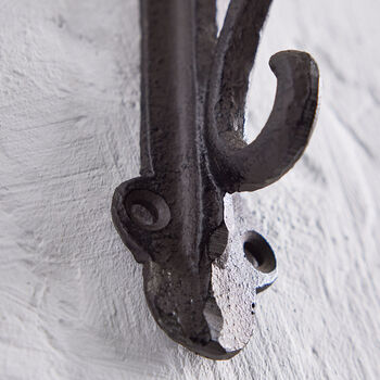 Ornate Black Scrolled Hanging Bracket, 5 of 5