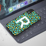 Green Cheetah Print iPhone Case 12 13 14 15 Se, thumbnail 2 of 5