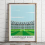 Custom Contemporary Print Of Any Rugby Stadium, thumbnail 11 of 12