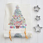 Christmas Tree Linen Napkin Crackers, thumbnail 8 of 10