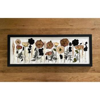 Bridal Bouquet Preservation Panoramic Frame, 3 of 5