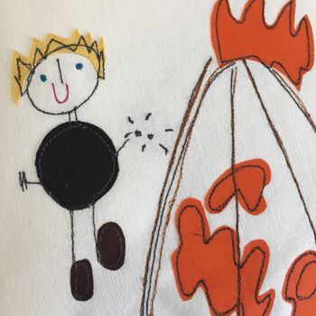 Your Child's Drawing On A Cushion, 10 of 12