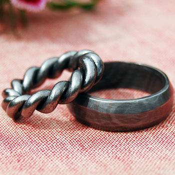 Make Two Hand Forged Wedding Rings At Oldfield Forge By Oldfield Forge
