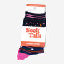 Let's Get Fizzical Combed Cotton Funny Ankle Socks Women's, thumbnail 6 of 6