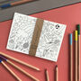 Kids Colour In Postcard Pack, thumbnail 3 of 4